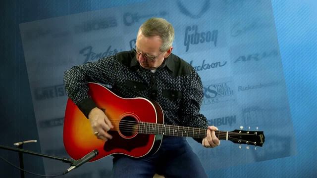Acoustic Electric Guitar - Gibson Guitar 1960’s J-45 Custom Shop 2016 Vintage Reissue - 515-864-613 смотреть онлайн