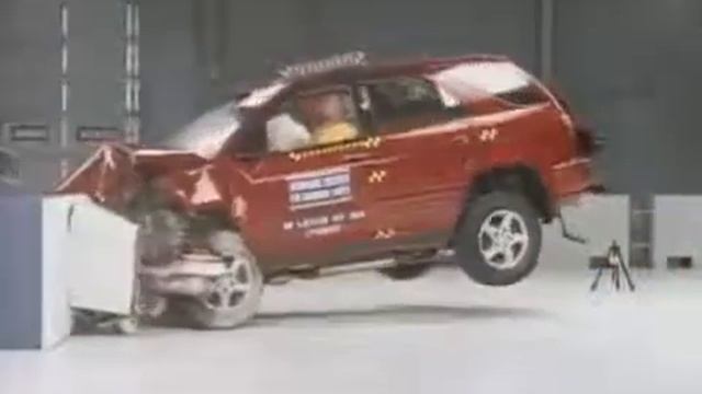 Lexus RX 300 crash test (Краш-тест) смотреть онлайн