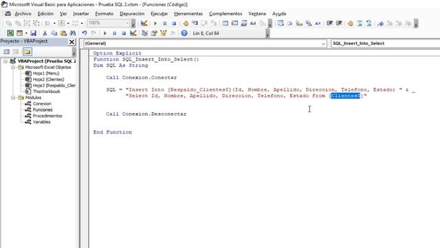 SQL En Excel Insert Into Select N° 34 смотреть онлайн