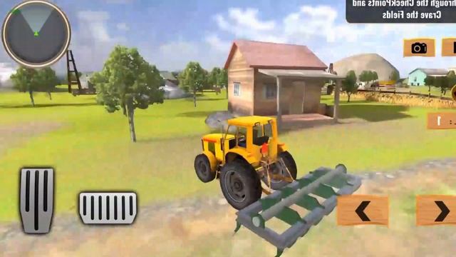 Heavy Duty Tractor Farming Tools 3D Wheat Form Simulator - Android gameplay смотреть онлайн