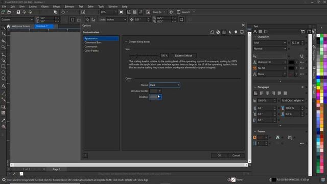 CorelDRAW: How To Create A Dark Theme In CorelDraw 2021 For A More Professional Look. смотреть онлайн