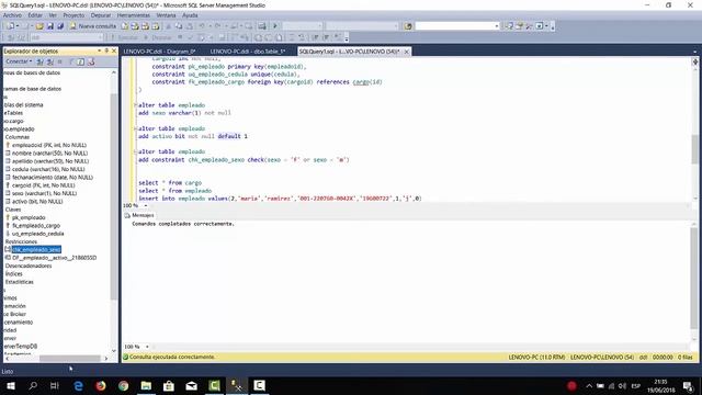 Consultas DDL SQL Server смотреть онлайн