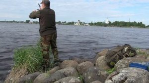 Рыбалка в Ленинградской обл.2022. Река Волхов. Донка.