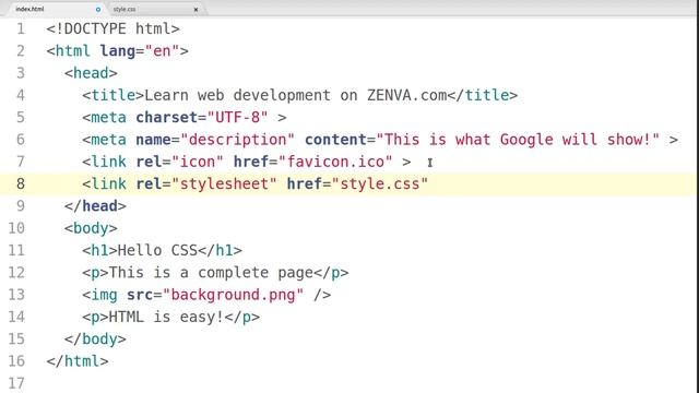 How to Connect to an External CSS File смотреть онлайн