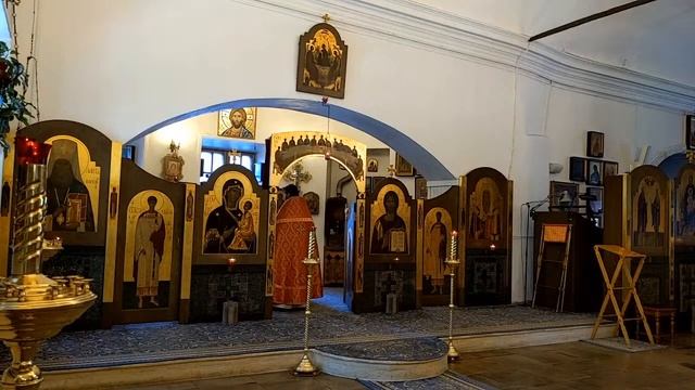 Свт. Игнатия Брянчанинова, еп. Кавказского. Ап. Иакова Зеведеева. смотреть онлайн