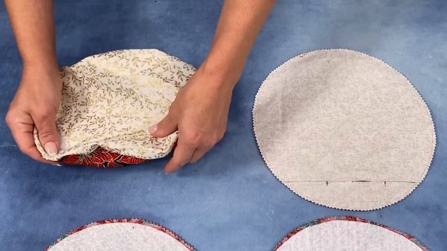 ? REGALO DE NAVIDAD DE CUATRO CÍRCULOS DE TELA / COSTURA CREATIVA смотреть онлайн