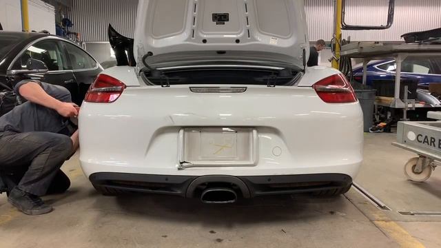 Porsche Boxster Rear Bumper Removal | LuxuryCarRepair