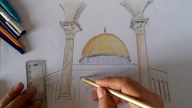 Красота Купола Скалы جمال قبة الصخرة المشرفة Beauty of the Dome of the Rock смотреть онлайн