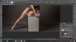 Как выровнять фон в Фотошопе