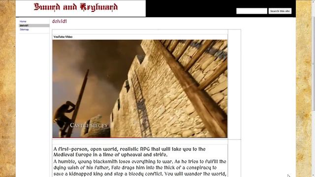 Kingdom Come Deliverance RPG pre alpha sneak peak смотреть онлайн