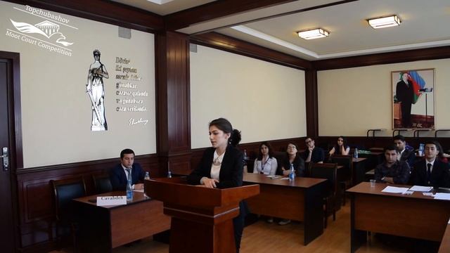 First Part of Oral Arguments of Qualifying Round - Topchubashov Moot Court Competition (2015-2016) смотреть онлайн