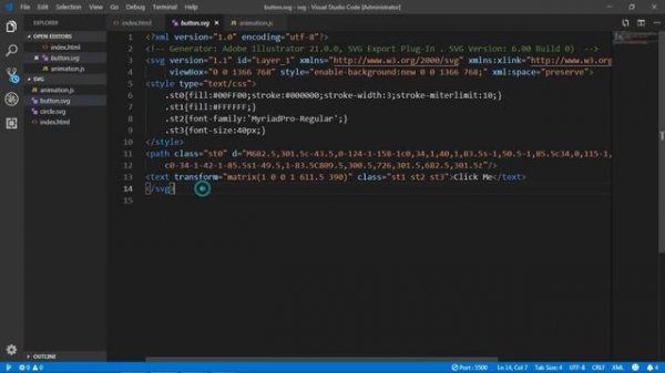 SVG Morphing Animation Anime js with Illustrator. HTML |CSS| javascript