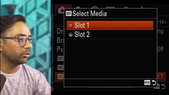 MR Select Media Slot1 Slot2 || Sony a7R III, a7m III, a7s III смотреть онлайн