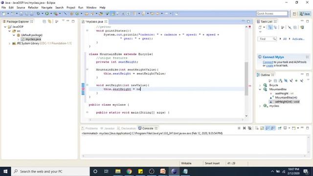 Java Inheritance смотреть онлайн