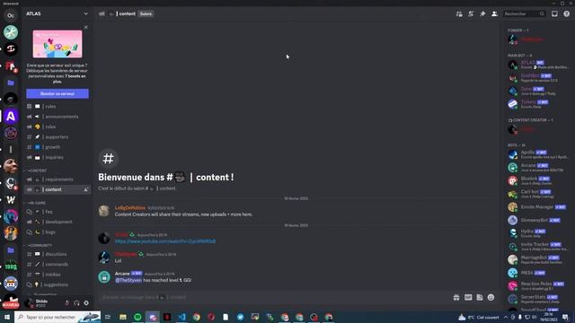Je NOTE/FAIS vos SERVEURS DISCORD - ApprendreDiscord смотреть онлайн