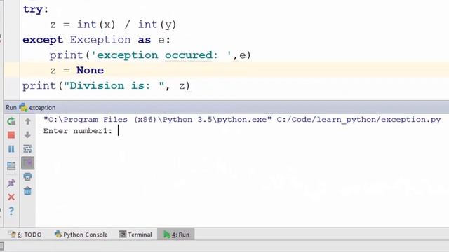 15. Exception Handling [Python 3 Programming Tutorials] смотреть онлайн