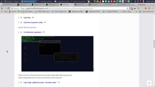 Membuat Halaman Portfolio dengan Github Pages di GNU/Linux смотреть онлайн