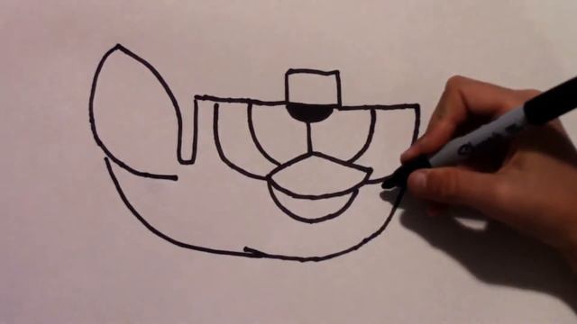 Red Leader Angry Bird Drawing Tutorial смотреть онлайн