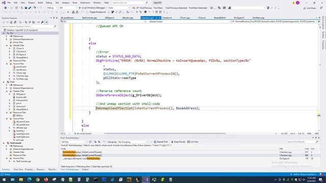 DLL Injection Into All Processes - Part 15 - Coding Win Driver: Invoking Shellcode, Loading FAKE.DL смотреть онлайн