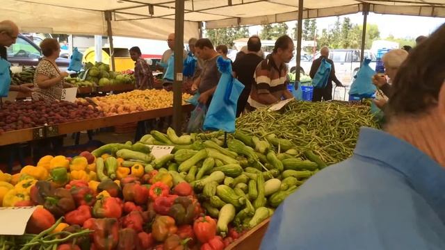 Рынок Лимассола, Кипр | Cyprus market, Limassol смотреть онлайн