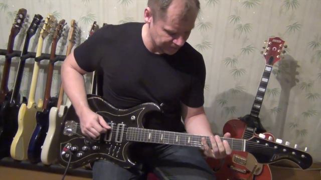 Советские гитары. Musima Eterna de Luxe II. Test 1 смотреть онлайн