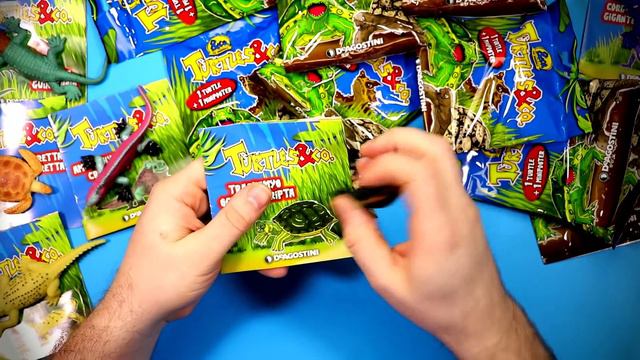 TURTLES And CO Figures  Ƹ̴Ӂ̴Ʒ FULL BOX DeAgostini BLIND BAG UNBOXING