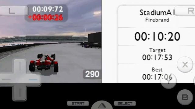 TrackMania DS Gameplay DraStic смотреть онлайн