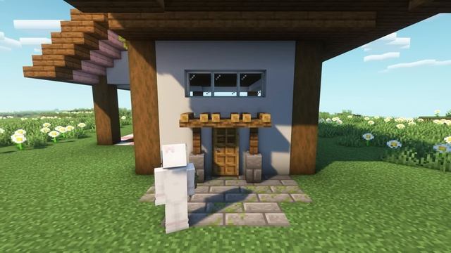 [Minecraft] How To Build A Cottagecore Cherry Blossom House / Tutorial