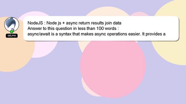 NodeJS : Node js + async return results join data смотреть онлайн