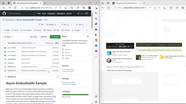 Azure EmbodiedAI Sample Setup and Demo смотреть онлайн
