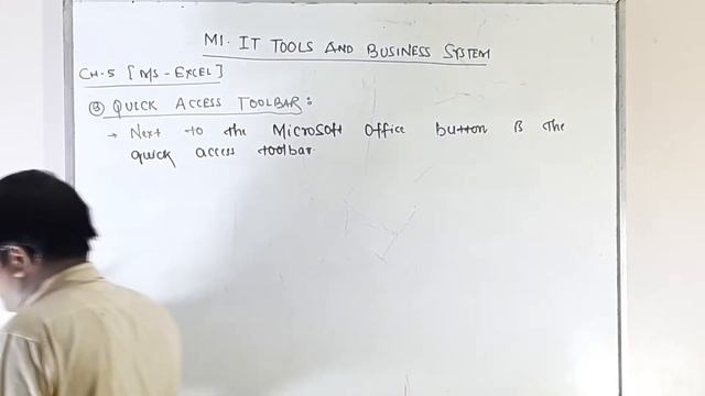 Module -1- IT TOOLS & Business System- CHAPTER 5 MS EXCEL – INTRODUCTION TO MS EXCEL смотреть онлайн