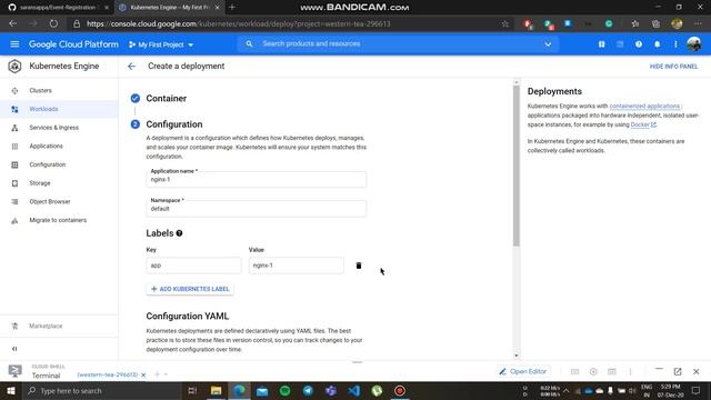 Deploying a Microservice-based application in Kubernetes смотреть онлайн