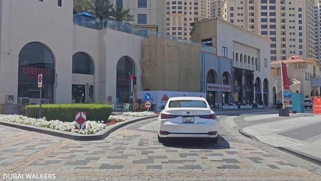 Dubai Marina | JBR (Jumeirah Beach Residence) | Driving Tour | 4K 60fps | 2023