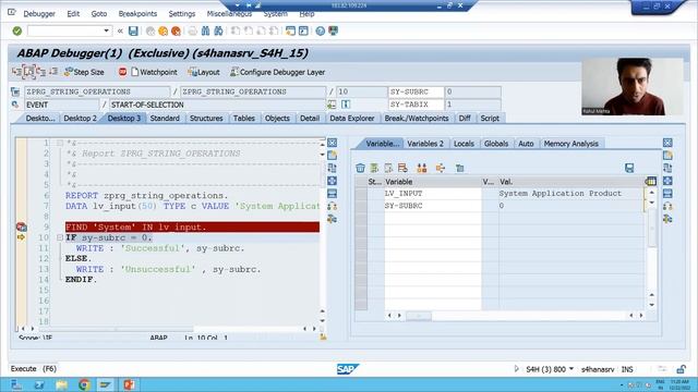 23 ABAP Programming String Operations FIND смотреть онлайн