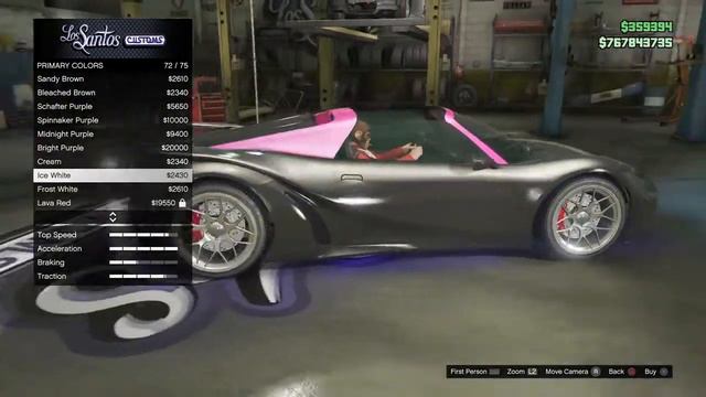 gta 5 new car! PFISTER 811 gameplay смотреть онлайн