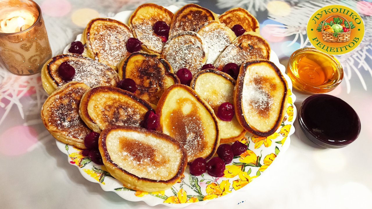 Оладьи на сметане. Готовьте с любовью и душой! смотреть онлайн