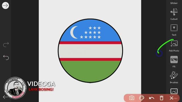LOGO // PROFIL UCHUN // TELEFONDA RASM MONTAJ QILISH // PICSART смотреть онлайн