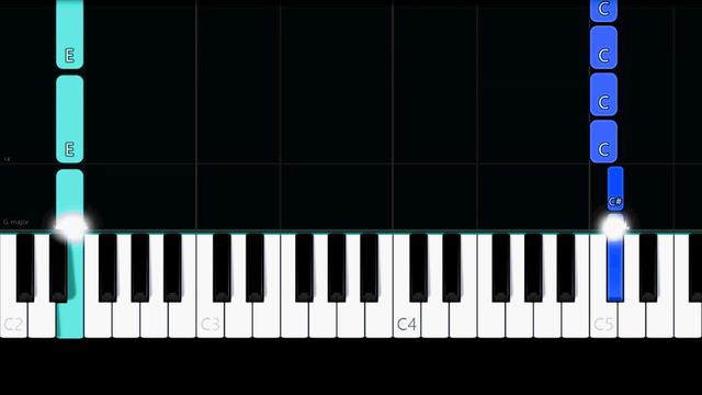 The Last of Us Main Theme (Easy Piano Tutorial) смотреть онлайн