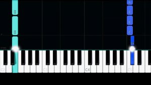 The Last of Us Main Theme (Easy Piano Tutorial)