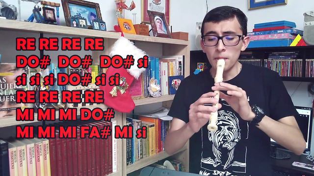 Wicked Game - Chris Isaak en flauta dulce con NOTAS смотреть онлайн