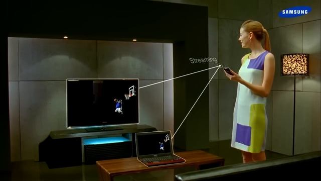 Samsung's AllShare feature wirelessly sync everything~ Galaxy tab смотреть онлайн