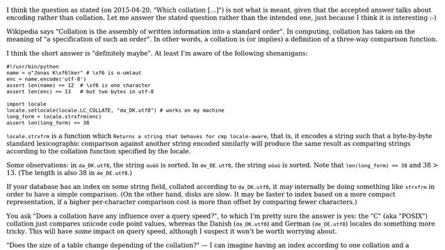 Which collation should I choose for a muiti-language website? (3 Solutions!!) смотреть онлайн