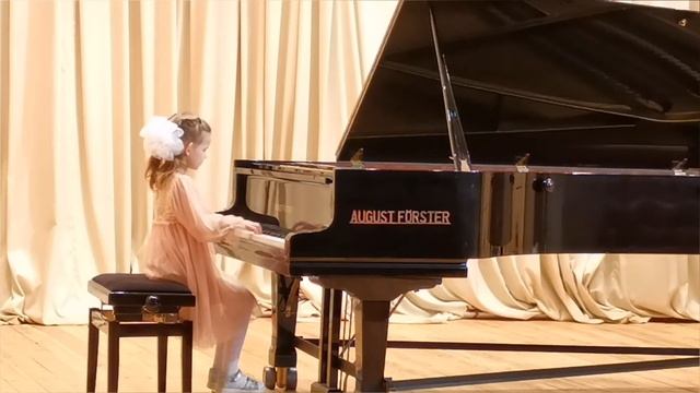 Д. Тюрк "Балет" / Трофименко Ева 6 лет смотреть онлайн