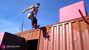 Самый крутой,и чёткий паркур,под музыку,