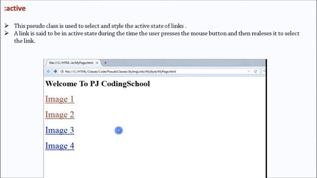 How To Style Links In HTML / CSS | :link, :visited, :hover,:active and :focus pseudo class selector смотреть онлайн