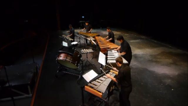 "Mudra" by Bob Becker - Spring HS Percussion Studio 2014 смотреть онлайн