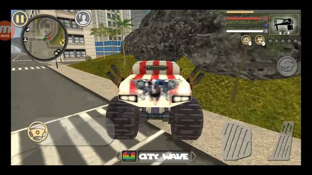 Spider Rope Man Hero Супергерой  стреляет из лазерного автомата и ездит на крутом джипе