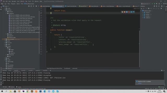Laravel создание Блога 17. Добавляем возможность привязывать пост к категории смотреть онлайн