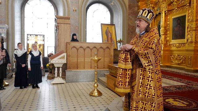 Проповедь митрополита МАРКА. Неделя 5 я Великого поста, прп. Марии Египетской смотреть онлайн