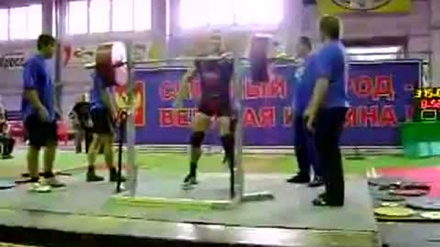 Сергей Машенцов приседание 375 кг (в/категория до 100 кг) смотреть онлайн